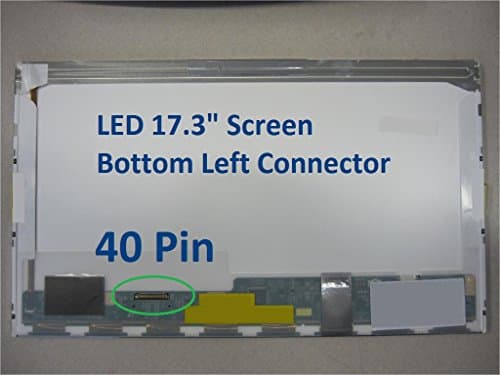 Image of Toshiba SATELLITE C75D-B7300 Laptop Screen 17.3 LED BOTTOM LEFT WXGA++