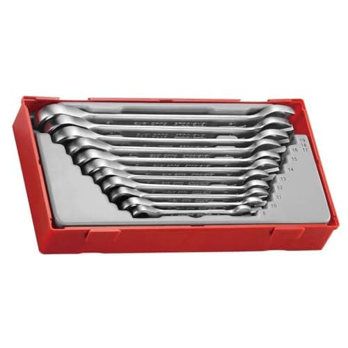 Image of TengTools tt6511rs – Articulated Ratchet Combination Spanner Set of 11