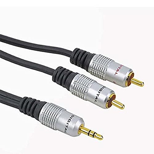 Image of Hama 2 Phono Plug - 3.5mm Stereo Plug 2mtr