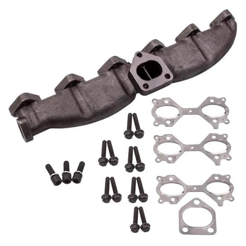 Image of Exhaust Tips For BMW Manifold E46 E39 E60 E61 E38 E65 E83 E53 3 5 7 For X3 For X5 11627788422 Cast Iron Exhaust Manifold Tail Throat