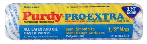 Image of Purdy Colossus 9" Roller Sleeve Short Pile (1/2" Nap)