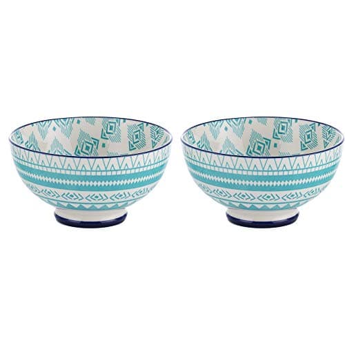 Image of Typhoon Microwave Safe World Foods Stoneware Lima Bowl 15cm (Pack of 2)