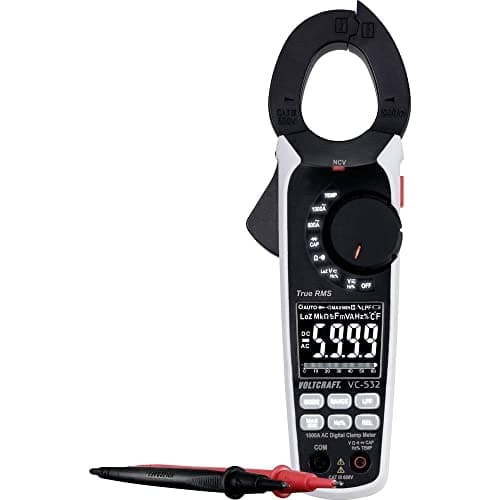 Image of VOLTCRAFT VC-532 Current Clamp Digital CAT III 600 V Display (Counts): 6000
