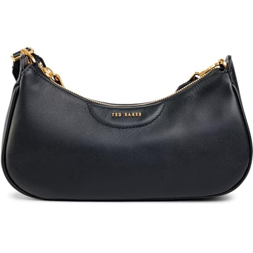 Image of Ted Baker Women's ESSIY-Webbing Leather Crossbody Bag, Black, O/S