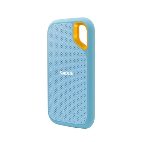 Image of SanDisk 1TB Extreme Portable SSD - Up to 1050MB/s - USB-C, USB 3.2 Gen 2 - External Solid State Drive - SDSSDE61-1T00-G25B