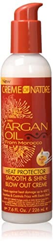 Image of CREME OF NATURE WITH ARGAN OIL HEAT PROTECTOR - SMOOTH & SHINE BLOW OUT CREME