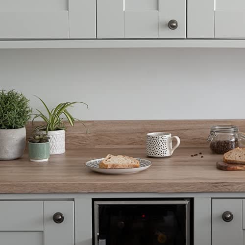 Image of d-c-fix Sanremo Oak Sand 90cm x 3m Self Adhesive Vinyl wrap for Doors & worktops