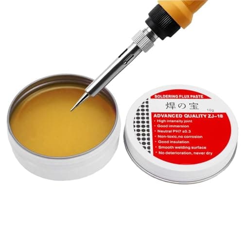 Image of Solder Flux Paste 10g Rosin Solder Flux Tin Paste Solder Grease No-Clean Lead-Free Flux Environmentally Friendly Solder Paste Welding Repair Tool for Phone Computer SMD PCB BGA Home Appliance
