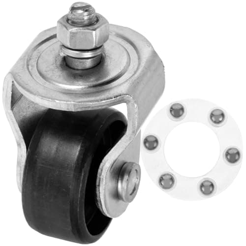 Image of Gadpiparty Hydraulic Jack Caster Wheel Replacement 2 Ton Floor Jack Swivel Front Wheel Durable Horizontal Accessory with Easy Installation
