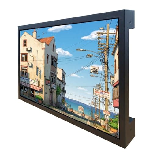 Image of VSDISPLAY 21.5 inch 1920x1080 1000 nits TFT LCD Indurstrial Monitor,H/D VGA DVI Video Port,Metal Shell with Bracket