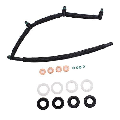 Image of Fuel Leak Off Pipe Injector Seal Washer Oring Set 1.6 Diesel Fits Ford Peugeot Citroen Fiesta Focus Cmax,Fiat Scudo