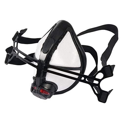 Image of Trend Air Stealth Lite Pro Respirator Dust Mask, Reusable Lightweight Frame & Replaceable Mask Filter, STE/LP/ML, Black