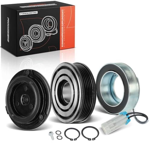Image of Frankberg 1x AC Compressor Clutch Kit Air Conditioning Compatible with Astra G Cabriolet T98 Astra G Box/Estate F70 Astra G Classic Caravan F35 Combo Tour Zafira A MPV T98 Replace# 93176855