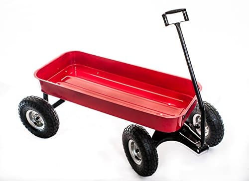 Image of Ollies Trolleys OT1016 General Purpose Garden Cart - An Indispensable Pull Along Trolley. Metal base. Classic design