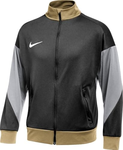 Image of Nike FD7685-011 Dri-FIT Academy Pro 24 Track Jacket K Jacket Unisex BLACK/WOLF GREY/JERSEY GOLD/WHITE Size M