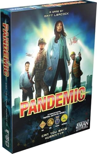 Image of Z-Man Games | Pandemic | Board Game | Ages 8+ | 2-4 Players | 45 Minutes Playing Time