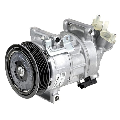 Image of DENSO AC Compressor DCP21022 - OE-Quality Air Conditioning Compressor Replacement - Direct Fit Easy Install - Fits Citroen DS Peugeot