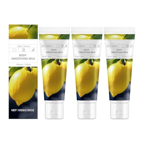 Image of Milk Lemon Soothing Body Lotion, Moisturizing & Nourishing Dry Skin, Refreshing Fragrant Non-greasy Moisturizing Body Lotion 100g (3)