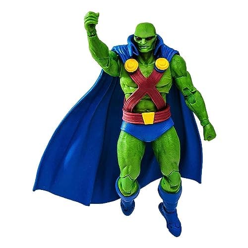 Image of McFarlane Toys, DC Multiverse Martian Manhunter Gold Label 7-inch Action Figure, Collectible DC Comic Figure with Unique Collector Character Card – Ages 12+
