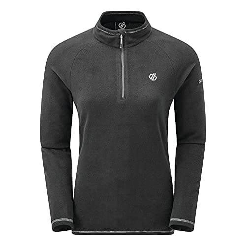 Image of Dare 2b Womens Freeform Ii Polaire Avec 1/2 Zip D'ouverture Jacket, Black, 8 EU