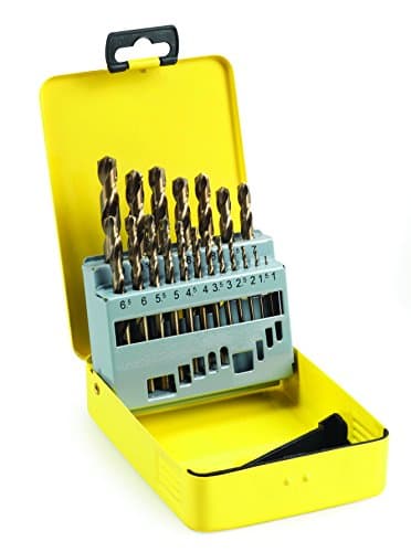 Image of TIMCO Ground Jobber Drills Set - 1-10mm - Cobalt M35 19pcs