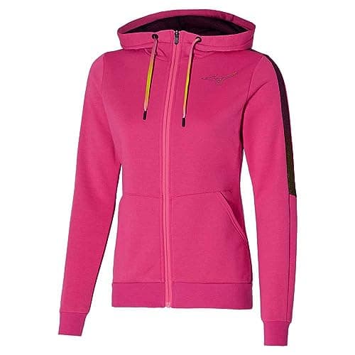 Image of Mizuno Women's Release Sweat Jacket - Pink - Size XS