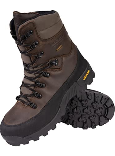 Image of JACK PYKE All Terrain Hunters Boots - Full Grain Leather Waterproof Hunting Boots for Men with Thinsulate Insulation - Size 9UK