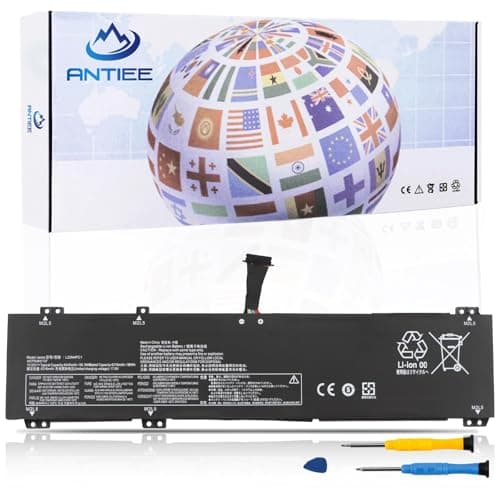 Image of ANTIEE L22M4PC1 L22D4PC1 Laptop Battery Compatible with Legion Pro 7 16IRX8 16IRX8H Series SB11K38958 SB11K38962 5B11K38950 5B11K38957 15.52V 6440mAh/4-Cell 99.9Wh