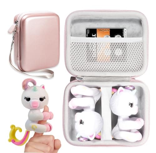 Image of GETGEAR Case for Fingerlings 2023 NEW Interactive Baby Monkey (pink)