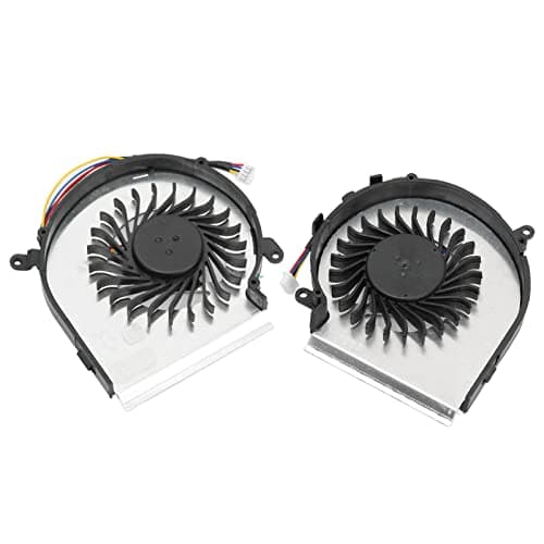 Image of ZAICOLER GE62VR Laptop CPU Cooler Strong Heat Dissipation GPU Cooling Fan for GL62M GP62MVR GL62VR MS 16JB MS 16J9 Aluminum Alloy ABS (CPU and GPU)