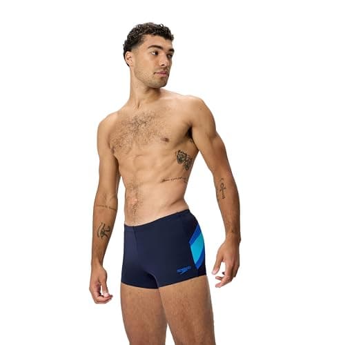 Image of Speedo Men's Hyperboom Aquashort, Navy Blue, 36