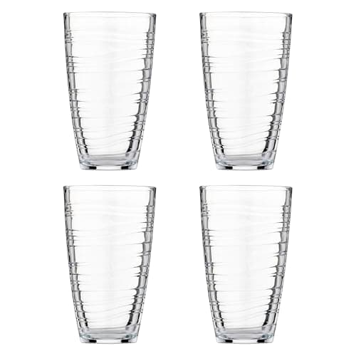 Image of Ravenhead Essentials Swirl Super Hiball Glass Set of 4 48cl