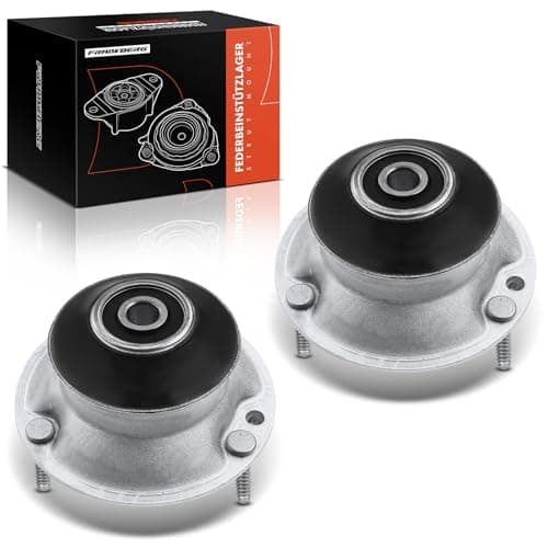 Image of Frankberg 2x Strut Mount Front Axle Compatible with 1 Series E81 E82 E87 E88 3 Series E46 E90 E91 E92 E93 5 Series E39 E60 E61 6 Series E63 E64 X1 E84 X3 E83 1997-2015