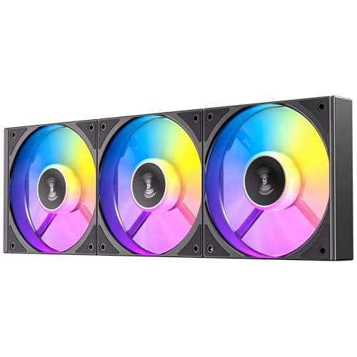 Image of Antec Connect 120 Argb Reverse 3-Pack 120Mm Pwm Fans With Daisy Chain Design And