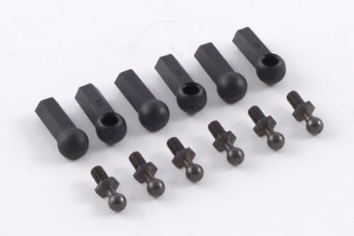 Image of Fastrax Ball Cups With Ball (6) Black