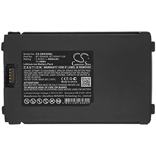 Image of TECHTEK battery compatible with [Zebra] TC21, TC210, TC210K, TC26, TC26AK replaces BT-000409, for BT-000411-08, for BTRY-TC2Y-1XMA1-01