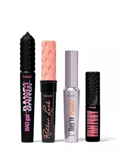 Image of Nice List Lashes Full-size mascara trio, plus a mini mascara to-go