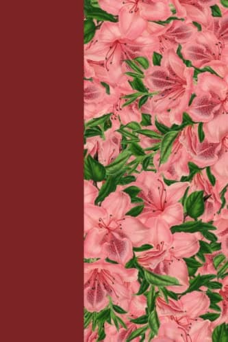Image of Blooming Lilies, Journal Notebook, 6" x 9", 116 Lined Sheets, Floral Motif Vol. 01