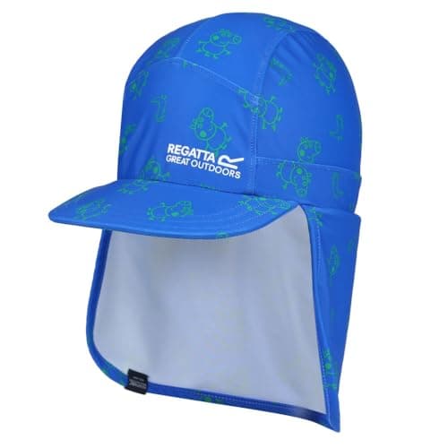 Image of Regatta Kids Peppa Sunshade Protect Cap Oxford Blue, 4 to 6