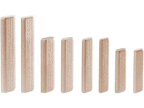 Image of 498216 XL 12 by 100mm Domino Beech Tenons, 100-Pack Replacement for Festool 498216, D 12x100/100 BU, Domino, Beech for DF 700