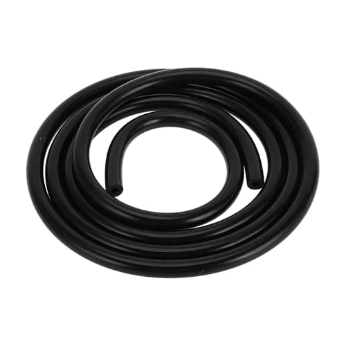 Image of INFINAUTO Silicone Vacuum Tubing Hose Engine 6FT 3/16" 4mm ID 2.5mm Thickness for Ford Automotive Air Vacuum Line Pipe Silicone Black High Temperature
