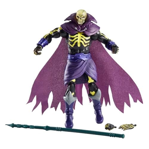 Image of Masters of the Universe Masterverse Scare Glow Action Figure 7-in MOTU Battle Figures for Storytelling Play and Display, Gift for Kids Age 6 and Older and Adult Collectors, MOTU Collectors
