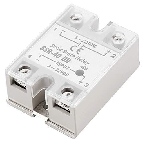 Image of Oumefar SSR-40 5-220V DC Solid State Relay Module Load DD 40A Solid State Relay Load for Industrial Automation Process