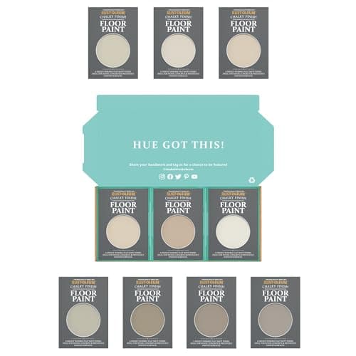 Image of Rust-Oleum Chalky Floor Paint in Matt Finish - Restful Neutrals Tester Box