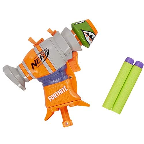 Image of Nerf Fortnite RL MicroShots Dart-Firing Toy Blaster and 2 Official Elite Darts For Kids, Teens, Adults