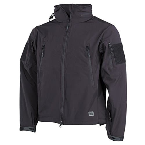 Image of MFH Men's Scorpion Soft Shell Jacket Black Size XL
