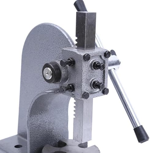 Image of Arbor Press,Riveting Punching Holes0.5/1 Ton Arbor Press Heavy Duty Cast Iron Heavy-Duty Manual Desktop Arbor Press,Press for Stamping, Bending, Stretching, Forming(1T)