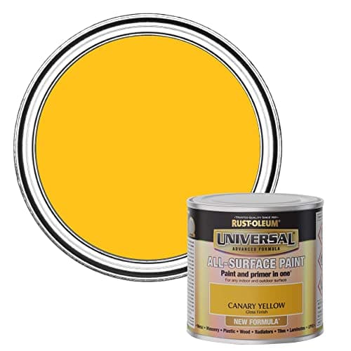 Image of Rust-Oleum Universal Gloss Canary Yellow 250ml
