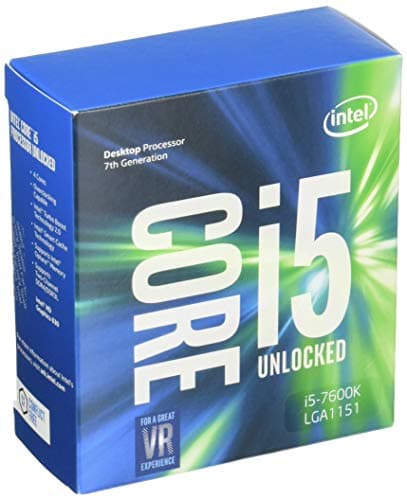 Image of Intel Core i5-7600K 3.8 GHz QuadCore 6 MB Cache CPU - Black