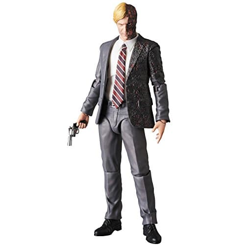 Image of Medicom The Dark Knight MAF EX Action Figure Harvey Dent (Two Face) 16 cm Batman